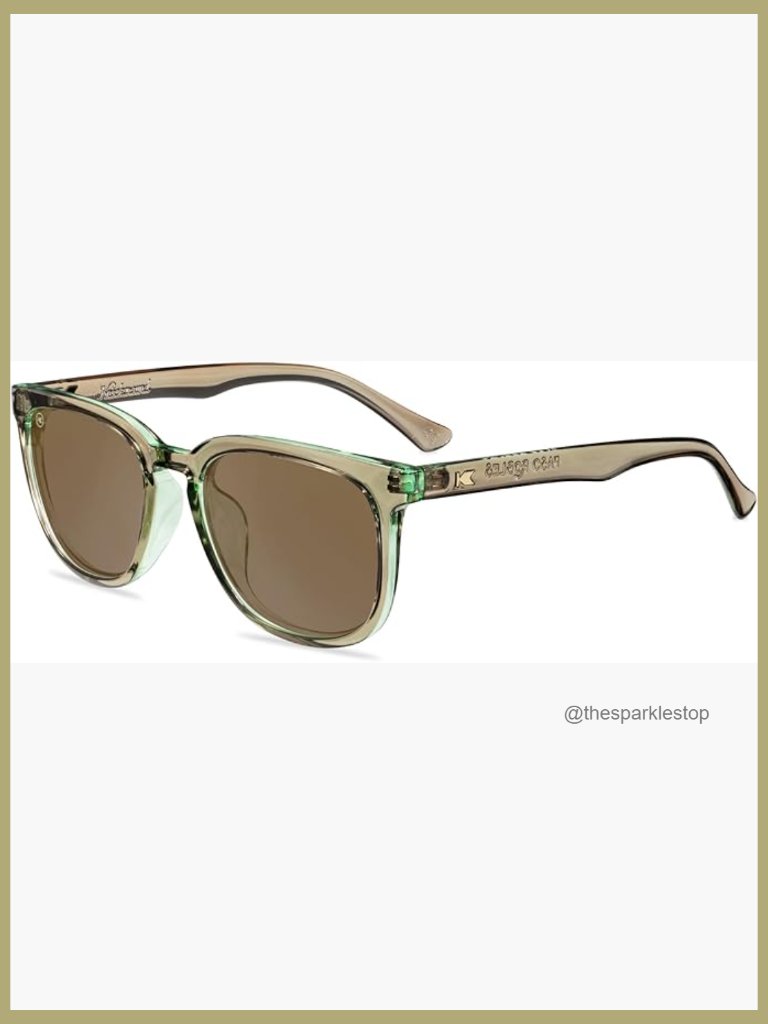 Polarized Square Frame Sunglasses With Uv400 Protection